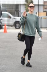 JENNA JOHNSON Arrives at Dancing with the Stars Rehearsals in Los Angeles 09/01/2021