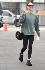 JENNA JOHNSON Arrives at Dancing with the Stars Rehearsals in Los Angeles 09/01/2021
