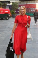 JENNI FALCONER at Global Radio Studios in London 09/24/2021