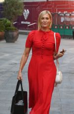 JENNI FALCONER at Global Radio Studios in London 09/24/2021