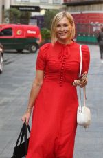 JENNI FALCONER at Global Radio Studios in London 09/24/2021