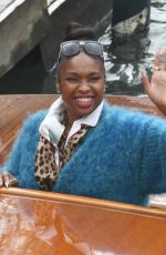 JENNIFER HUDSON Arrives at Dolce & Gabbana Event in Venice 08/30/2021