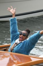 JENNIFER HUDSON Arrives at Dolce & Gabbana Event in Venice 08/30/2021
