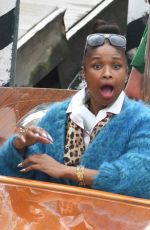 JENNIFER HUDSON Arrives at Dolce & Gabbana Event in Venice 08/30/2021