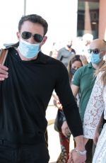 JENNIFER LOPEZ and Ben Affleck Arrives in Venice at 78th Venice Film Festival 09/09/2021