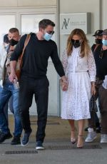 JENNIFER LOPEZ and Ben Affleck Arrives in Venice at 78th Venice Film Festival 09/09/2021