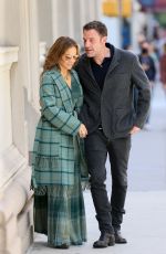 JENNIFER LOPEZ and Ben Affleck Arrives Out in New York 09/26/2021