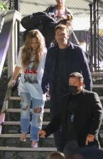 JENNIFER LOPEZ and Ben Affleck Leaves Global Citizen Live in New York 09/25/2021