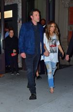 JENNIFER LOPEZ and Ben Affleck Out for Dinner after Her Global Citizen Performance 09/25/2021