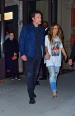 JENNIFER LOPEZ and Ben Affleck Out for Dinner after Her Global Citizen Performance 09/25/2021