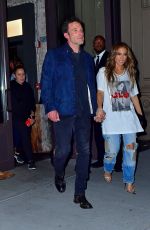 JENNIFER LOPEZ and Ben Affleck Out for Dinner after Her Global Citizen Performance 09/25/2021