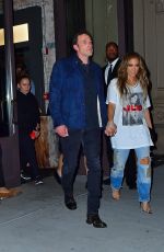 JENNIFER LOPEZ and Ben Affleck Out for Dinner after Her Global Citizen Performance 09/25/2021