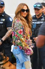 JENNIFER LOPEZ Arrives at 2021 Global Citizen Live Festival in New York 09/25/2021