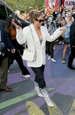 JENNIFER LOPEZ Arrives at DSW Event at Union Square in New York 09/12/2021