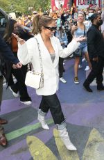 JENNIFER LOPEZ Arrives at DSW Event at Union Square in New York 09/12/2021