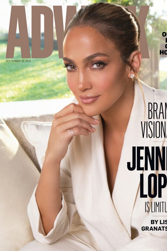 JENNIFER LOPEZ in Adweek Magazine, September 2021