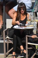 JENNY METCALGE Out Day After Her 38th Birthday in Cheshire 09/05/2021