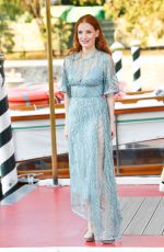 JESSICA CHASTAIN Arrives at 2021 Venice International Film Festival 09/02/2021