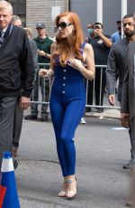 JESSICA CHASTAIN Arrives at Late Show with Stephen Colbert in New York 09/15/2021