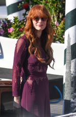 JESSICA CHASTAIN Arrives at Lido in Venice 09/05/2021