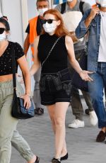 JESSICA CHASTAIN at Airport in Venice 09/06/2021