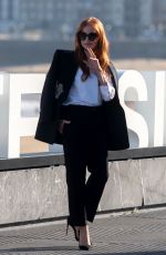 JESSICA CHASTAIN at The Eyes of Tammy Faye Photocall in San Sebastian 09/24/2021