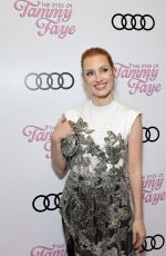 JESSICA CHASTAIN at The Eyes of Tammy Faye Premiere at Film Festival at Princess of Wales Theatre in Toronto 09/12/2021