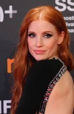 JESSICA CHASTAIN at The Eyes Of Tammy Faye Premiere at San Sebastian Film Festival 09/24/2021