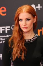 JESSICA CHASTAIN at The Eyes Of Tammy Faye Premiere at San Sebastian Film Festival 09/24/2021