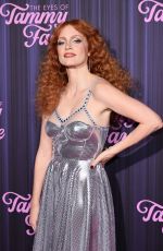 JESSICA CHASTAIN at The Eyes Of Tammy Faye Premiere in New York 09/14/2021
