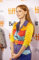 JESSICA CHASTAIN at TIFF Tribute Awards Press Conference in Toronto 09/11/2021