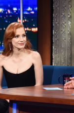 JESSICA CHASTAIN at Watch What Happens Live with Andy Cohen, Season 18 09/15/2021