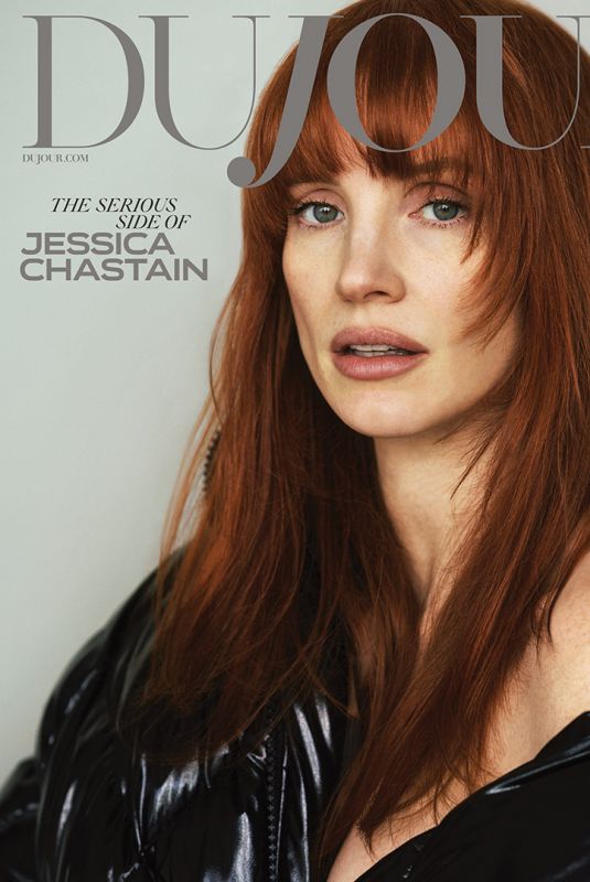 JESSICA CHASTAIN for Dujour.com, August 2021