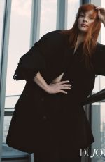 JESSICA CHASTAIN for Dujour.com, August 2021