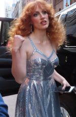 JESSICA CHASTAIN Heading to Forgiven Premiere in New York 09/14/2021