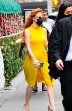 JESSICA CHASTAIN Out and About in New York 09/16/2021