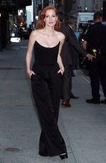 JESSICA CHASTAIN Out in New York 09/15/2021