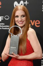 JESSICA CHASTAN Receive Silver Shell for Best Leading Performance Award in San Sebastian 09/25/2021