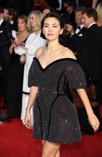JESSICA HENWICK and MADELYN CLINE at No Time To Die World Premiere in London 09/28/2021