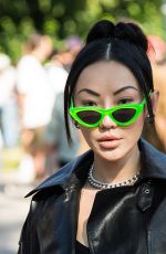 JESSICA WANG Arrives at Michael Kors SS 22 Fashion Shoe at NYFW in New York 09/10/2021