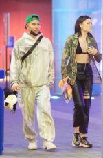 JESSIE J and Max Pham Out at Halloween Horror Nights in Hollywood 09/10/2021