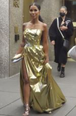 JHENE AIKO Arrives at at Daily Front Row Fashion Media Awards in New York 09/09/2021