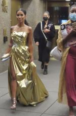 JHENE AIKO Arrives at at Daily Front Row Fashion Media Awards in New York 09/09/2021