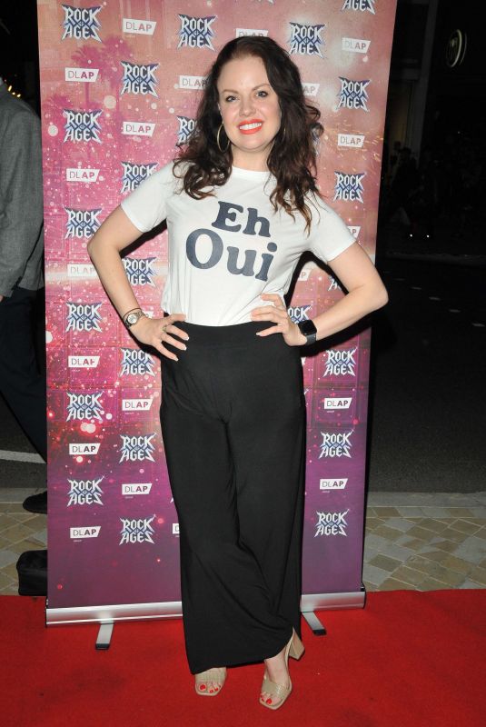 JOANNE CLIFTON at Rock Of Ages VIP Performance in London 09/21/2021