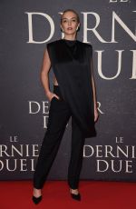 JODIE COMER at The Last Duel Premiere in Paris 09/24/2021