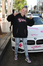 JOJO SIWA at The J Team Movie Premieres at The Breakfast Club in Hollywood 09/04/2021
