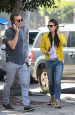 JORDANA BREWSTER and Mason Morfit Out in Hollywood 09/15/2021
