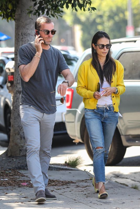 JORDANA BREWSTER and Mason Morfit Out in Hollywood 09/15/2021