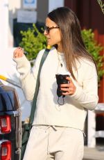 JORDANA BREWSTER at Caffe Luxxe in Brentwood 09/29/2021