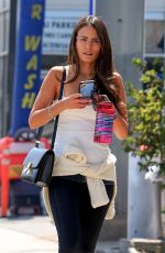 JORDANA BREWSTER Out Shopping for Sunglasses in West Hollywood 09/17/2021